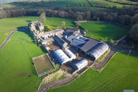 Home to the former ‘Elm Park’ Country House and Preparatory School for boys, the farm retains many mementos of its rich history, including walled garden and cut stone out offices. (Picture: Hewitt Property Agents)