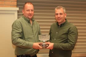 Danske Bank reserve female of the year crystal bowl winner: Ranfurly Weikel 56th from David & Jonny Hazelton presented by chairman Shane McDonald
