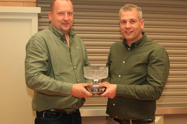 Danske Bank Reserve Female of the Year Crystal Bowl winner: Ranfurly Weikel 56th from David and Jonny Hazelton, presented by chairman Shane McDonald.