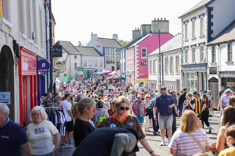 Annual Ould Lammas Fair is held in Ballycastle, Co. Antrim.  The fair, which has been going for over 400 years, takes place on the last Monday and Tuesday of August.    Horse trading is one of the main attraction of the fair.   Picture by Jonathan Porter/PressEye