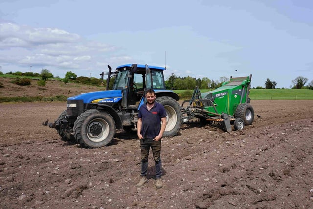 Niall Kelly, of Niall Kelly Agri Plant Hire, Ballyvourney, Cork. (TG4)