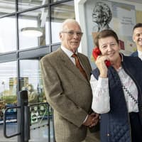 Lidl NI and Age NI bring ‘Calling for Connection’ phone booth to Victoria Square
