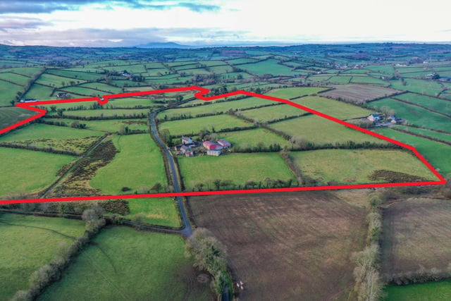 This sale presents an “extremely rare opportunity” to acquire a substantial agricultural holding with circa 67 acres of excellent quality farm land in Katesbridge, County Down.