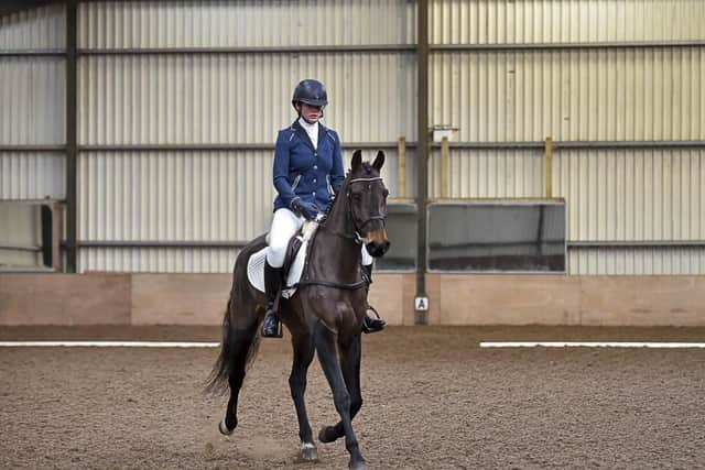 Class 2 winners Caryn Walker and Ellie - Photo by Equi-Tog