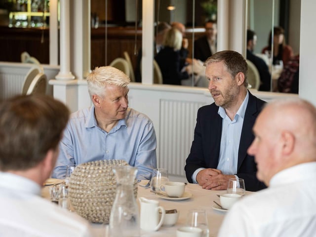 NIGTA members met in Belfast recently for their quarterly lunch. Pic: Steven McAuley/McAuley Multimedia