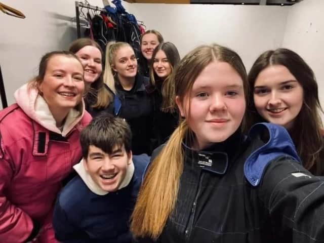 On Thursday 19th January, some 32 member of Donaghadee YFC travelled to Eddie Irvines Sports for a night of go karting