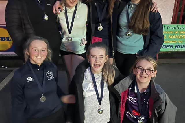 14-16 girls winners from Ahoghill YFC