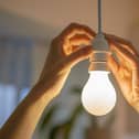 a light bulb