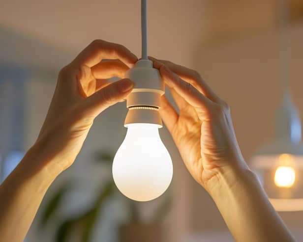 a light bulb