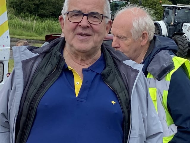 Sammy Cusick at the Armoy event