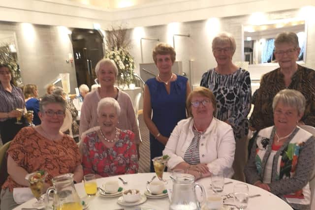 Guests pictured at the dinner