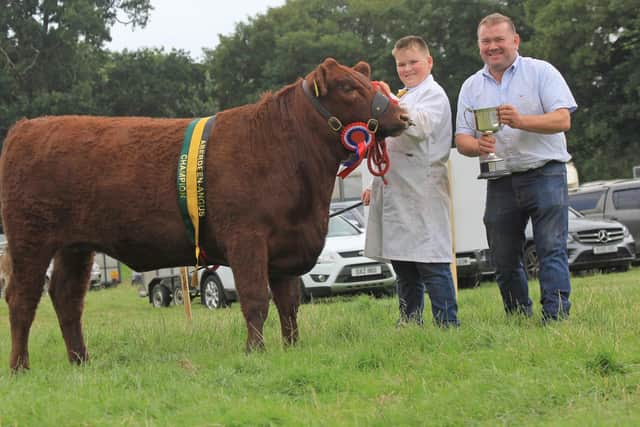 Glenbrae herd wins Aberdeen Angus Ulster championship at Antrim Show
