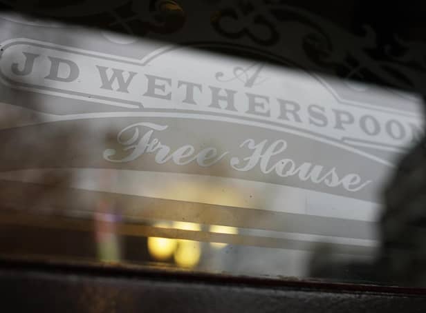 <p>JD Wetherspoon pubs have announced opening times for Queen Elizabeth II’s funeral Photo: Leon Neal/AFP via Getty Images.</p>