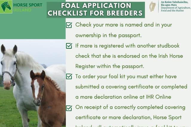 Horse Sport Ireland (HSI) has extended its deadline for registering yearlings and older horses at the 2022 rates until March 16th