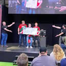Team HELM won the Farming Simulator Leageue held at LAMMA. Pic: Giants Software