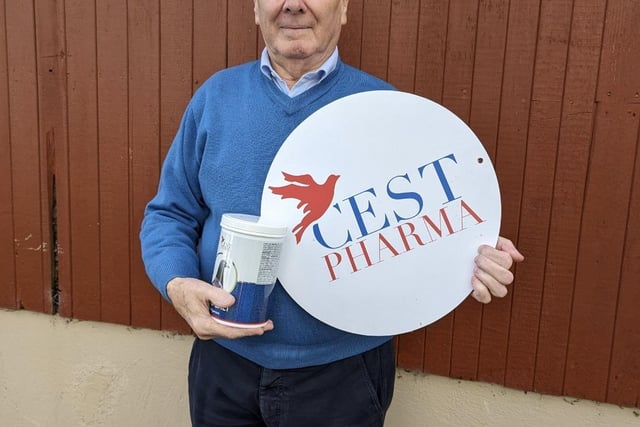 Sammy Briggs pictured with his Cest Pharma Prizes for 7th Place. Pic: Brendan Hughes