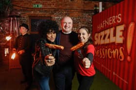 Hafner’s sausages celebrated being named Northern Ireland’s third best-selling sausages. Picture: Submitted