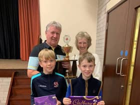 First prize in the recent Lisnamurrican YFC treasure hunt went to Two cubs and a couple of pensioners. Picture: Lisnamurrican YFC