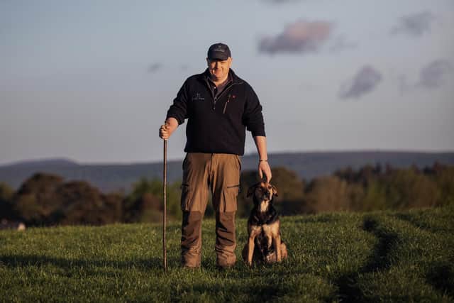 John Scott with dog, Tui. Picture: Submitted