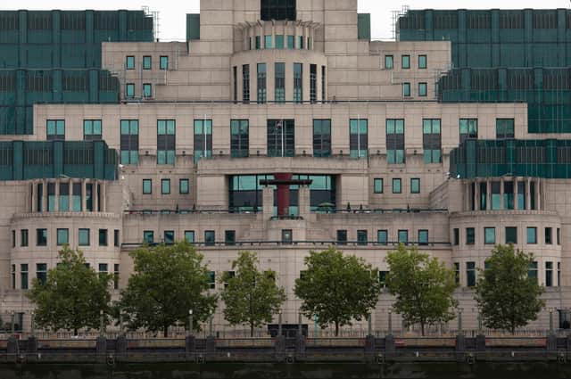 The MI6 Building in London. Picture: Getty Images.