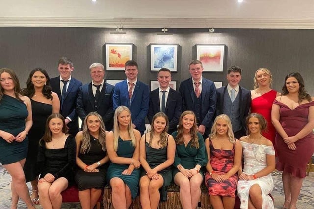Derg Valley YFC at the recent dinner held by Tyrone YFC. Picture: Submitted