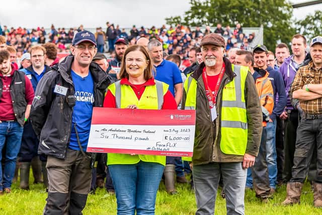 FarmFLiX has announced it will donate all proceeds from competitor entry fees to the Air Ambulance NI charity again this year. (Pic: FarmFLiX)