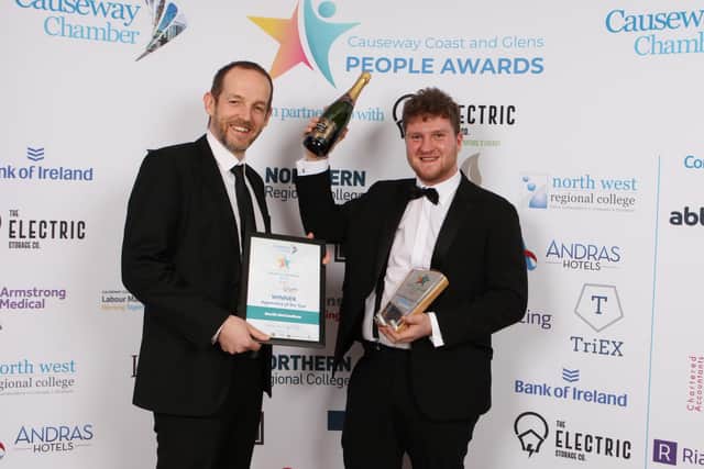 Apprentice of the Year David McCandless of Hutchinson Engineering
