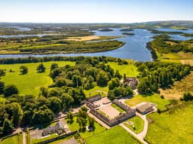 Belle Isle Estate, one of Northern Ireland's most extraordinary properties, features a majestic Grade B+ listed castle, 17 additional cottages and apartments, beautifully manicured gardens, and expansive woodland policies. (Pic: Savills)
