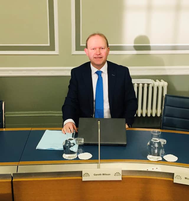 Newry and Armagh DUP MLA Gareth Wilson