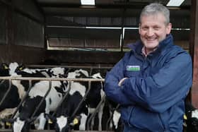 Co. Down dairy farmer Keith Agnew has been re-elected as Vice-Chairperson of Lakeland Dairies. (Pic supplied by Lakeland Dairies)
