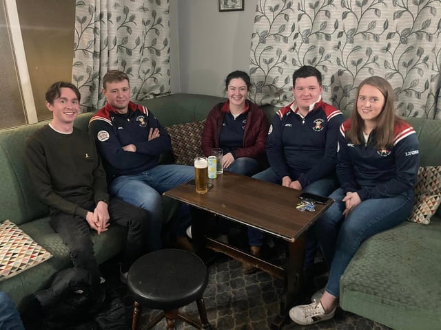 Seskinore YFC who attended the Tyrone quiz night