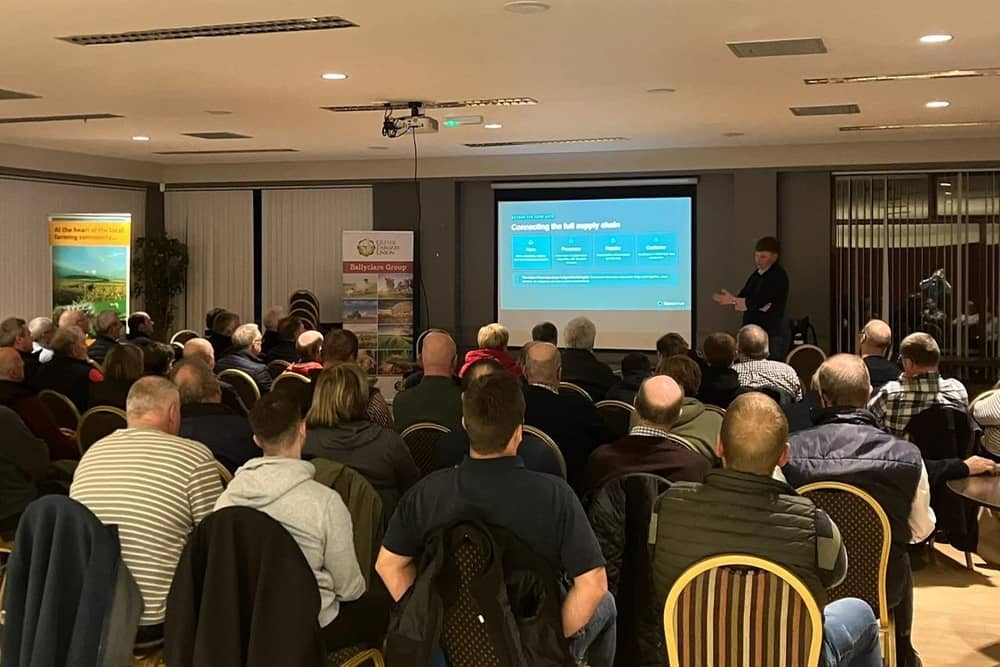 Presentations underway at Ballyclare Golf Club