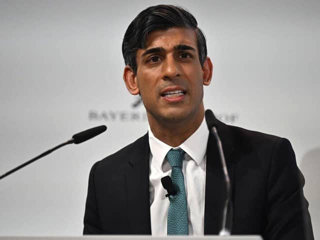 Sunak wants to put clear blue water between his party and Labour and between London and Brussels. That is a gamble he needs to take to minimise the scale of a general election defeat in 2024.  (Photo by Ben Stansall-WPA Pool/Getty Images)
