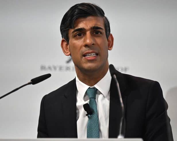 Sunak wants to put clear blue water between his party and Labour and between London and Brussels. That is a gamble he needs to take to minimise the scale of a general election defeat in 2024.  (Photo by Ben Stansall-WPA Pool/Getty Images)