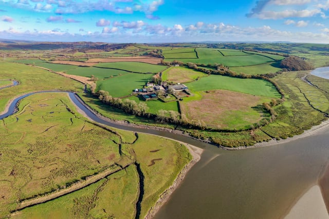 The main block at Llandilo Abercowin has 152.95 acres of productive permanent pasture, 17.35 acres of arable (used for maize production) and 14.46 acres of woodland. In addition, there are 89.56 acres of saltmarsh adjoining the Taf Estuary.