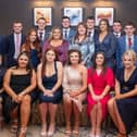 Members from Clanabogan YFC who attended the county dinner. Picture: Clanabogan YFC