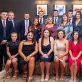 Members from Clanabogan YFC who attended the county dinner. Picture: Clanabogan YFC