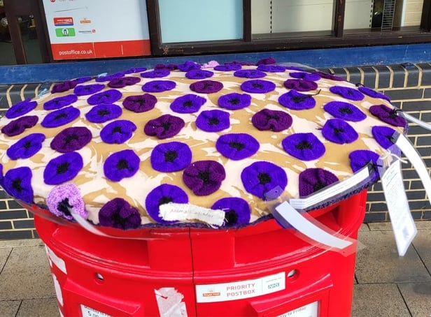 <p>The purple poppy is a symbol of remembrance in the United Kingdom for animals that served during wartime. It pays tribute to animals lost in service, and to those who serve in the forces today.</p>
