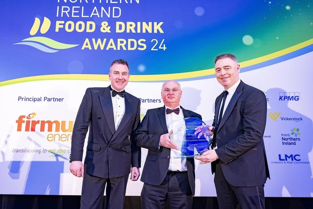 McColgan's picked up the Best Large Company Product Award for Gourmet Pork & Pancetta Sausage Rolls.