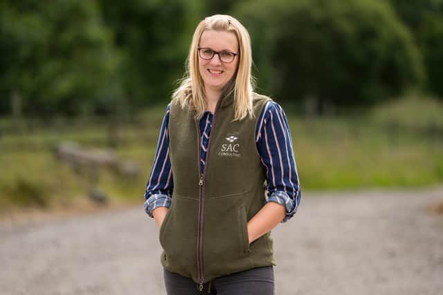 Sarah Balfour, SAC Consulting Beef Specialist. (Pic supplied by Jane Craigie)