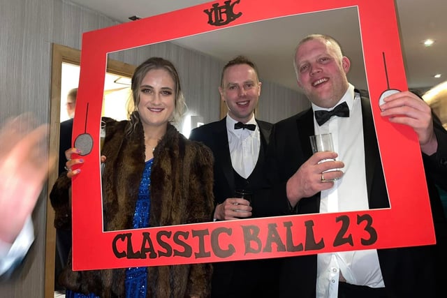 Enjoying their night out at the Classic Ball