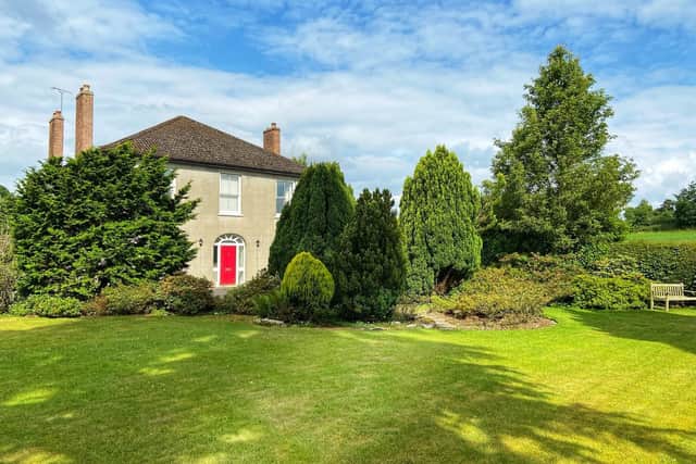Rarely does such an impressive Georgian property on the edge of a quintessential village come to the market. (Pic: Bill McKelvey)