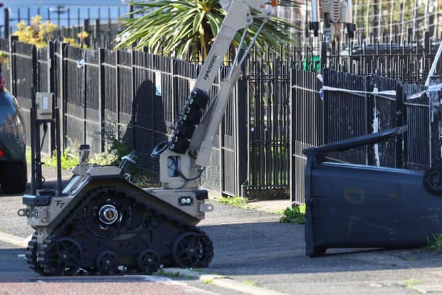 Police are at a security alert in north Belfast after an explosion at a house in the early hours of Friday morning. Residents in the Stanhope Street area are being evacuated and cordons are in place. Members of the public, including drivers, are asked to avoid the area.