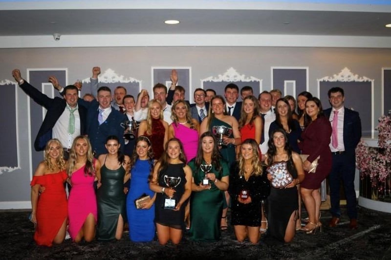 Spa YFC, Co Down YFC senior club of the year 2023, at the county dinner at the Belmont House Hotel, Banbridge. Picture: Submitted