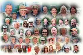Some of the individuals who have contributed to the success of the fair over its 43 year history.