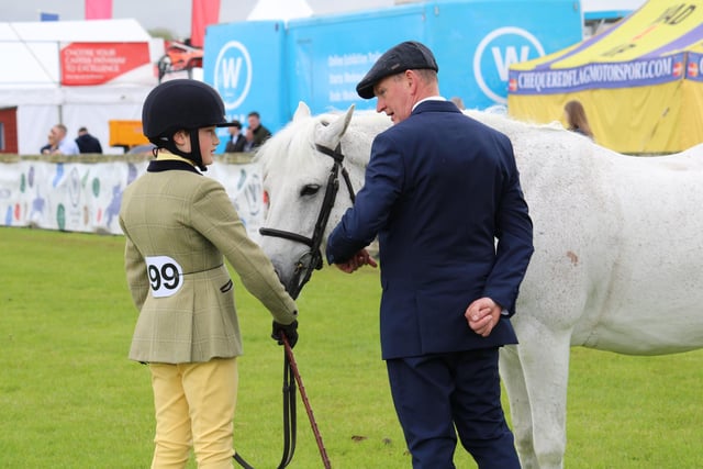 The equestrian classes at the Balmoral Show are always very popular with show-goers and so it has been again this year. Pictures: Joanne Knox