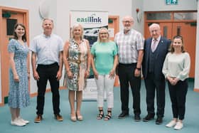 Representatives from Easilink CT and Project Partner organisations meeting with The Motability Foundation staff on their recent visit to Northern Ireland