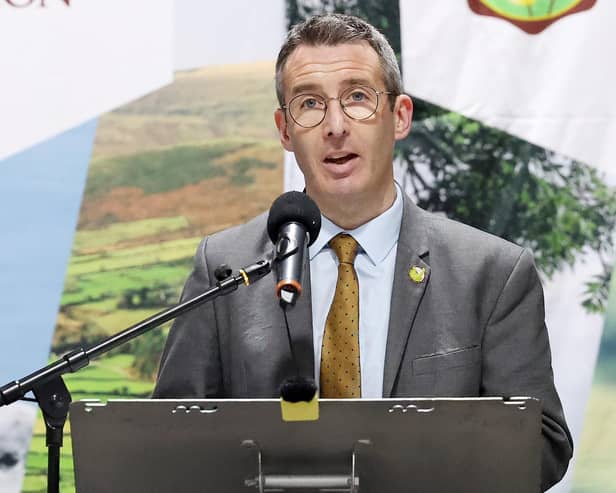 Agriculture Minster Andrew Muir
