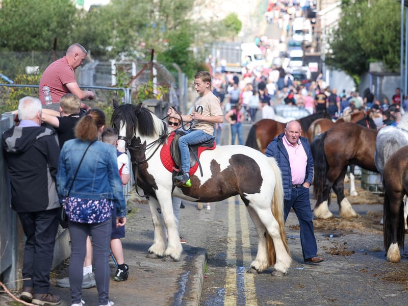 Annual Ould Lammas Fair is held in Ballycastle, Co. Antrim.