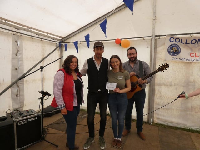 Second place in the jiving competition were Stephen and Clarise